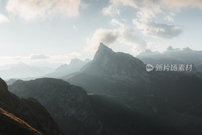 Passo Giau, Dolomites，意大利阿尔卑斯山，意大利